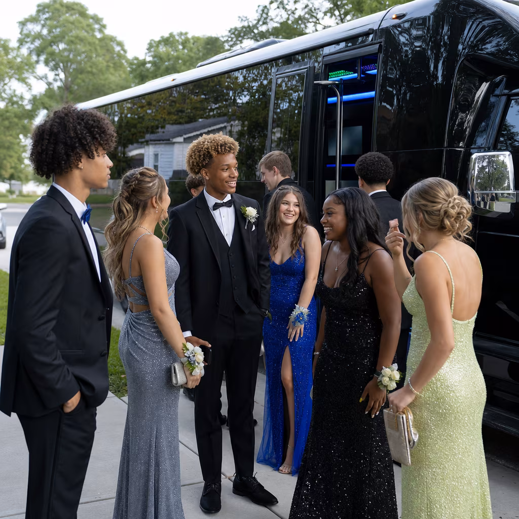 Pittsburgh Prom Party Bus Rental